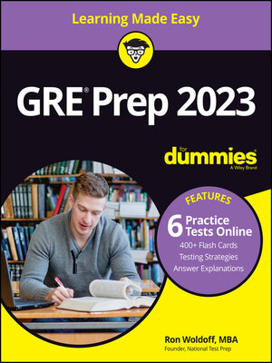 GRE Prep 2023 For Dummies with Online Practice - ebook
